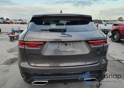 2021 Jaguar F-Pace R-Dynamic S из США, поврежденный, VIN SADCT2FUXMA667723